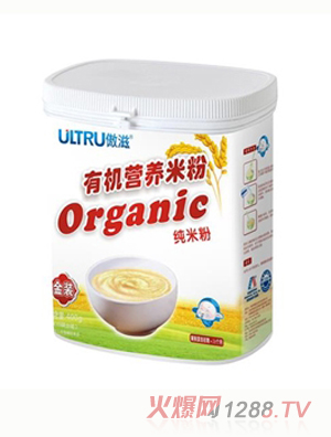 傲滋有機米粉純米粉罐裝