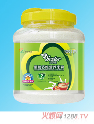 小萌星果蔬多維營養米粉