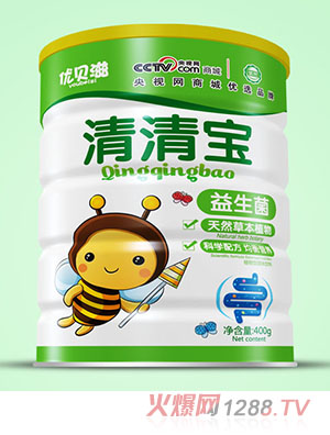 優貝滋益生菌清清寶鐵聽