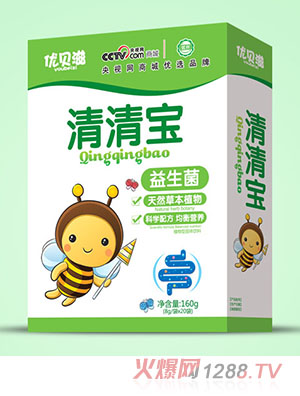 優貝滋益生菌清清寶盒裝