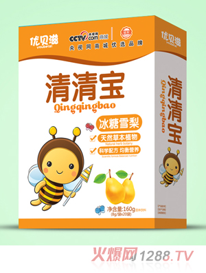 優貝滋清清寶盒裝-冰糖雪梨