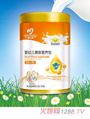酵立美VB+鋅嬰幼兒輔食營養包