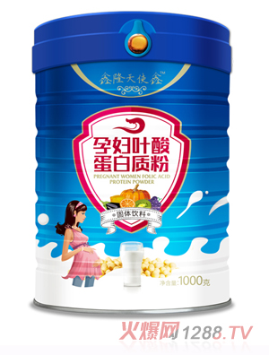 鑫隆天使鑫孕婦葉酸蛋白質粉