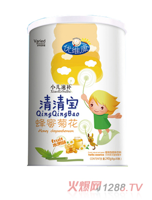 優維康蜂蜜菊花清清寶聽裝