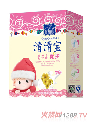優維康菊花晶優+護清清寶盒裝