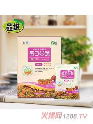 品維每日谷蔬盒裝（150克，亮紫日）