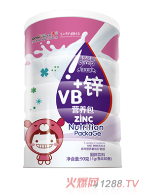 皇家聰寶VB+鋅營養包 圓罐裝