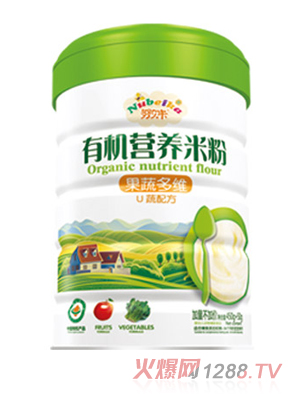 努貝卡有機營養米粉-果蔬多維U蔬配方