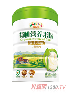 努貝卡有機營養米粉-淮山核桃U智配方