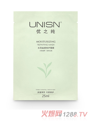 優之純水潤美顏修護面膜