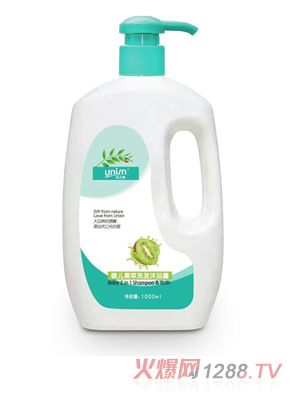 優之純嬰兒果萃洗發沐浴露1000ml