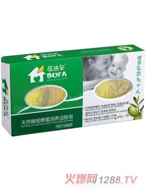 葆膚安天然橄欖蜂蜜潤養潔膚皂