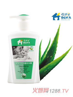 葆膚安蘆薈水潤呵護沐浴露400ml