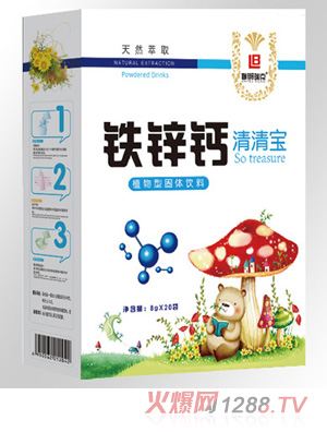 聯梆瑞克鐵鋅鈣-清清寶盒裝