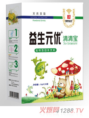 聯梆瑞克益生元優+清清寶