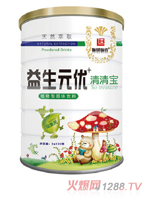 聯梆瑞克益生元優+清清寶桶裝
