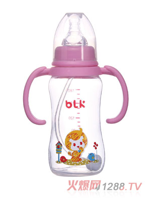 貝樂康PP標口徑自動奶瓶180ml