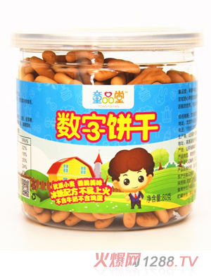 童品堂數字餅干