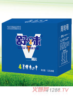 舒味乳酸菌飲品6瓶周轉箱
