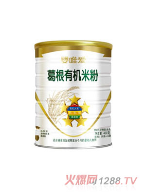 嬰唯愛葛根有機米粉