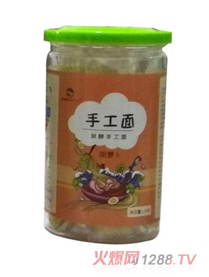 樂亦樂發酵手工面（胡蘿卜）