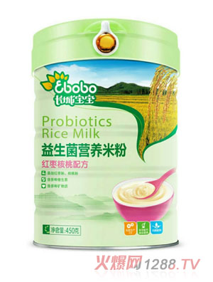 長城寶寶益生菌營養米粉（紅棗核桃配方）