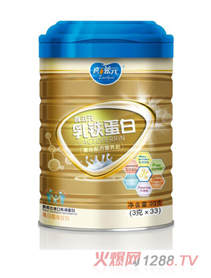 真滋元乳鐵蛋白復合配方營養粉 鐵罐裝
