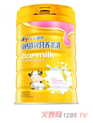 艾嬰爾AD鈣鐵鋅營養米乳