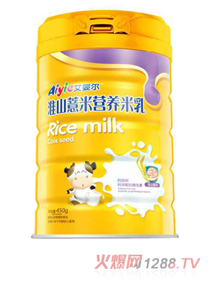 艾嬰爾淮山薏米營養米乳