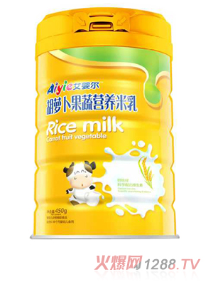 艾嬰爾胡蘿卜果蔬營養米乳