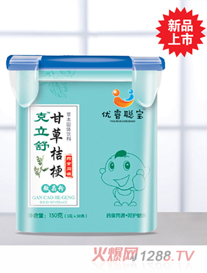 優睿聰寶甘草桔梗微晶粉