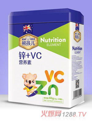 熊孩兒鋅+VC營養素
