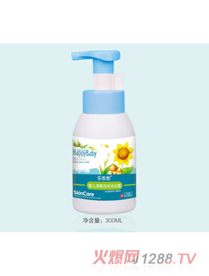 樂乖乖嬰兒清爽洗發沐浴露320ml