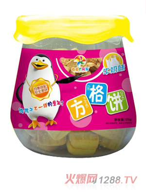 央央大風車方格餅（牛奶味）