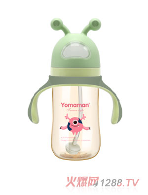 優秀媽咪卡通造型PPSU奶瓶300ml
