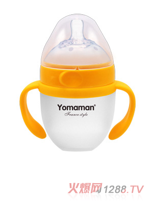 優秀媽咪廣口徑母乳硅膠奶瓶150ml