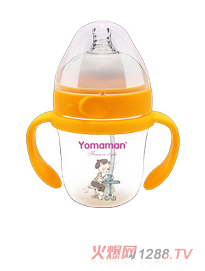 優秀媽咪進口Tritan廣口徑仿母乳奶瓶160ml