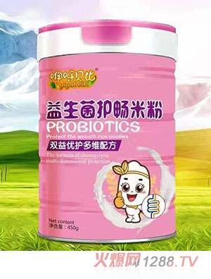 咿呀貝比益生菌護暢米粉雙益優護多維