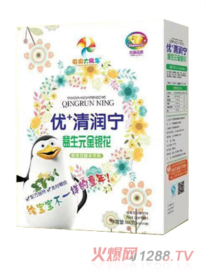 央央大風車優+清潤寧 益生元金銀花