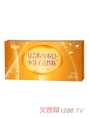 能量堡壘復合膠原蛋白小分子活性肽300g