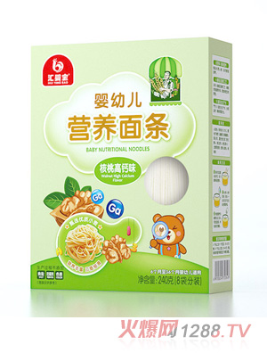 匯嬰寶嬰幼兒營養面條-核桃高鈣味