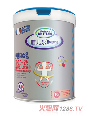 施百利膳兒樂果肽多嬰幼兒營養包-維生素C+鐵