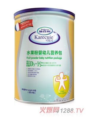 施百利水果粉嬰幼兒營養包(D3+鈣)