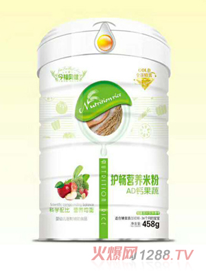 今福貝健護暢營養米粉-AD鈣果蔬罐裝