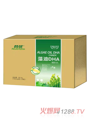 荷優藻油DHA凝膠Q丸