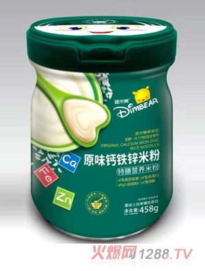 迪米熊原味鈣鐵鋅特膳營養米粉