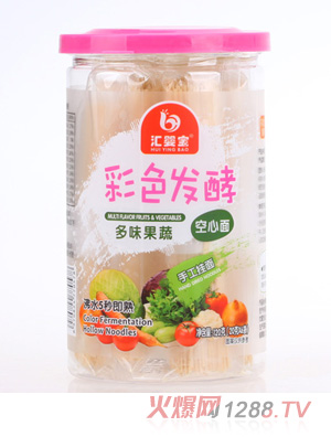 匯嬰寶彩色發酵空心面-多味果蔬