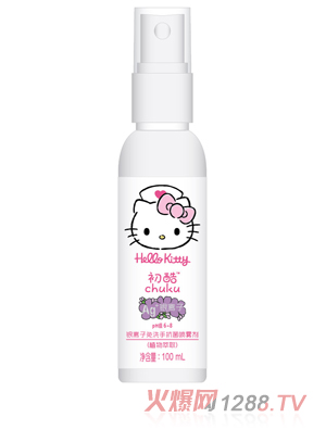 Hello Kitty初酷銀離子免洗手抗菌噴霧劑（植物萃?。?00ml
