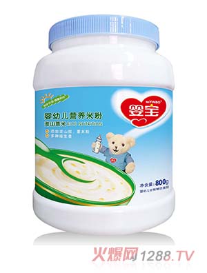 嬰寶嬰幼兒營養米粉 淮山薏米800g