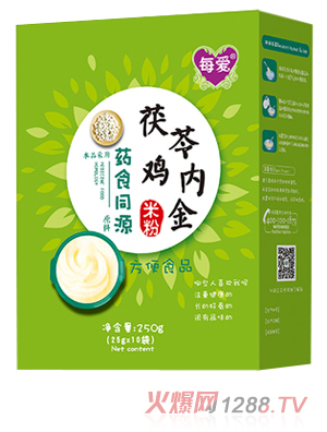 每愛茯苓雞內金藥食同源米粉 盒裝